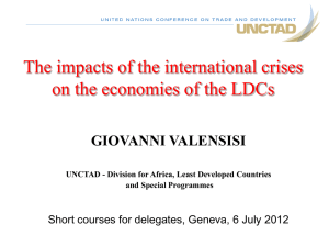 triple crises - UNCTAD Paragraph 166 Course