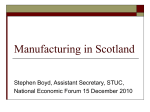 Manufacturing in Scotland