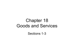 Chapter 18 Goods and Services
