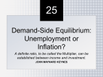 Chapter 26 DEMAND-SIDE EQUILIBRIUM: UNEMPLOYMENT OR