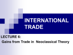 INTERNATIONAL TRADE