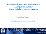 Environmental Innovations - Università degli Studi di Ferrara