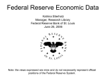 A History of the Federal Reserve, Vol. 1