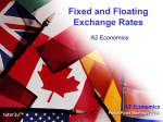 Fixed and Floating Exchange Rates pp