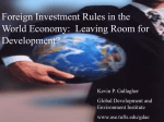 The False Promise of Foreign Direct Investment & Sustainable