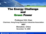 Renewable Energy and Green Power
