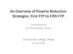 An Overview of Poverty Reduction Strategies1