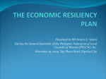 the economic resiliency plan - Philippine Federation of Local