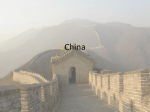 China History starting with Dynastic China