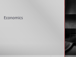 Economics - slhistory