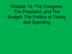 The Congress, The President, and The Budget