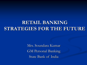 retail banking a strategy for the future