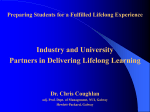Industry and University: Partners in Delivering Lifelong