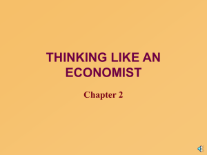 Thinking Like an Economist