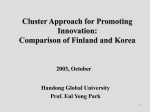 Cluster Approach for Promoting Innovation: Comparison of Finland