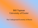 Bill Tupman University of Exeter
