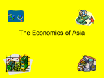 The Economies of Asia - Social Circle City Schools