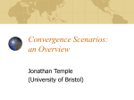 Convergence scenarios: an overview