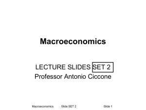 MACROECONOMICS-SET2 - Antonio Ciccone`s Webpage