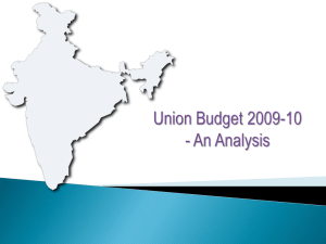 BUDGET 2009-10