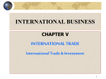 Benefits of International Trade