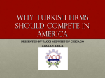 WHY Turkish Firms Should Compete in America - TACCI