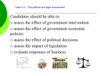 4.3 Governmental opportunities and constraints student version