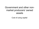 Government and other non-market producers` owned assets