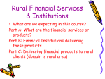 financial services - Xavier Institute of Management