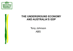 the underground economy and australia`s gdp
