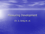 Measuring Development File