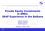 Private Equity Investments in SMEs