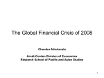 The Global Financial Crisis of 2008 .(English)