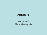 Argentina Crisis Presentation
