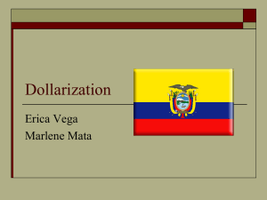 Dollarization