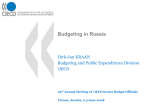 Features of fiscal rule for the federal budget
