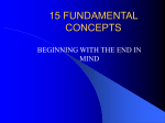 15 fundamental concepts