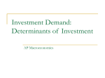 Investment Demand