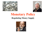 Intro to Monetary Policy