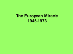The European Miracle