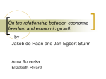 On the relationship between economic freedom and economic growth