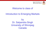Introduction to Emerging Markets