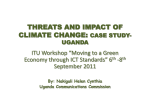 global threat and opportunity of climate change:case study