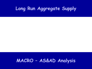 ASAD long run