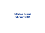 Inflation Report February 2005