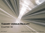 Theory and Reality