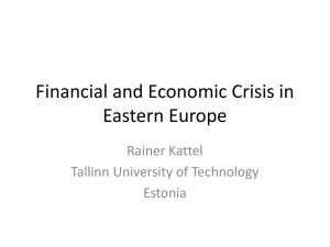 Financial and Economic Crises in Eastern Europe