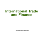 What is the balance of trade?