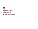 Bank of England Inflation Report August 2012