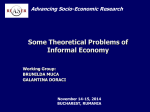 What is Informal Economy?